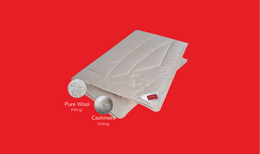 Cashmere-Wool - All-year Comforter